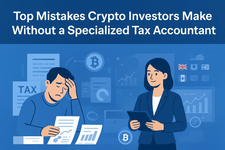 Top Mistakes Crypto Investors Make Without a Specialized Tax Accountant | 7 Accountants