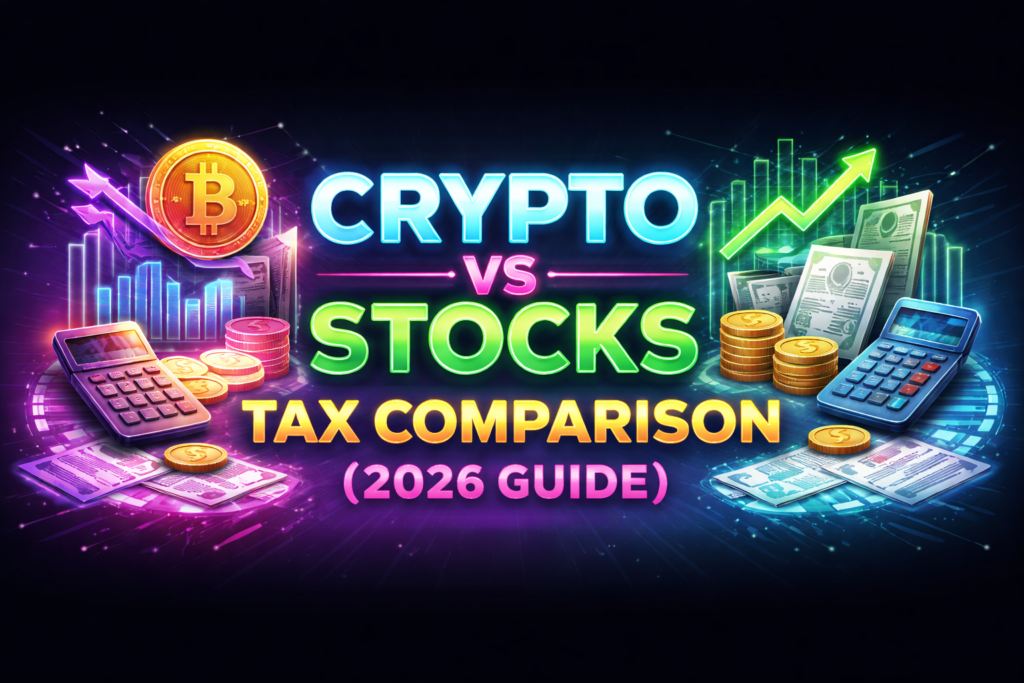 crypto vs stocks tax comparison
