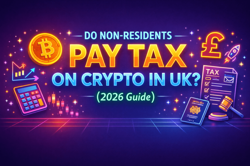 do non-residents pay tax on crypto in UK
