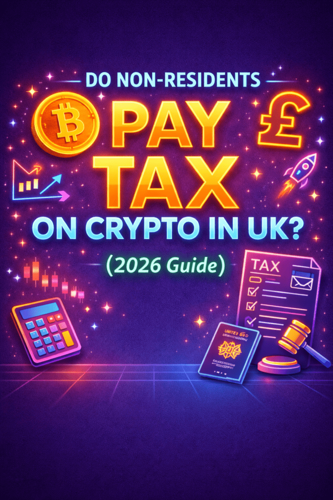 do non-residents pay tax on crypto in UK