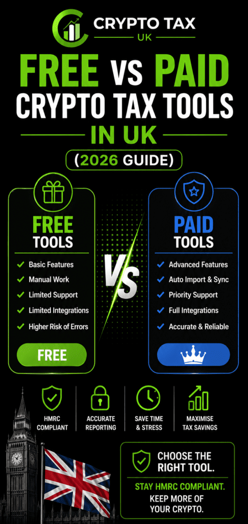 Free vs Paid Crypto Tax Tools UK 2026: Which One Should You Choose?