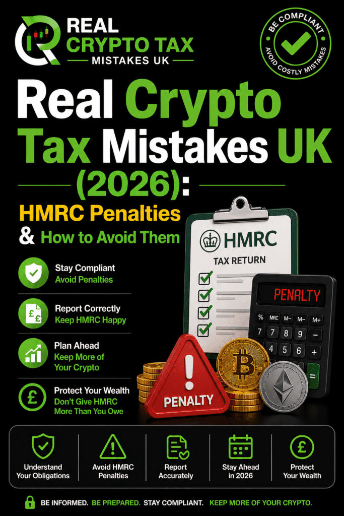 Real Crypto Tax Mistakes UK (2026): HMRC Penalties & How to Avoid Them