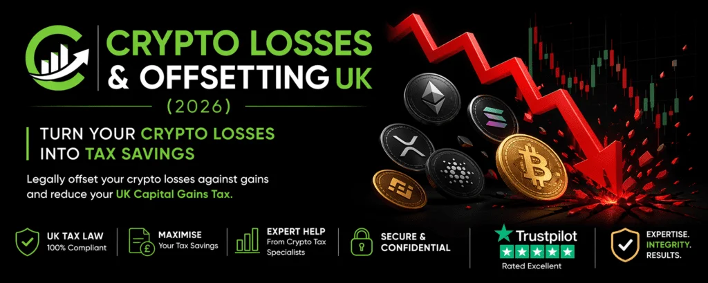 crypto losses and offsetting UK