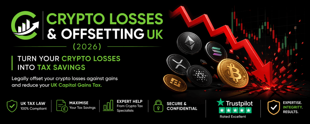 crypto losses and offsetting UK