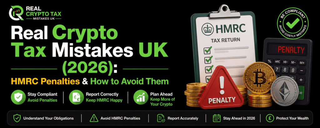 Real Crypto Tax Mistakes UK (2026): HMRC Penalties & How to Avoid Them