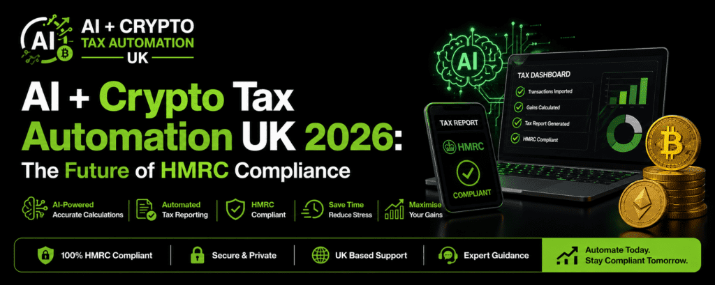 AI + crypto tax automation UK”
